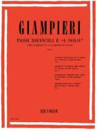Passi Difficili E A Solo Di Opere Teatrali E Sinfoniche - Vol. I Per Clarinetto E Clarinetto Basso
