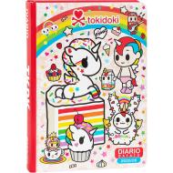 Tokidoki 2025-2026 diario datato 13 mesi rosso per Scuola primaria