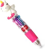 Mini penna a sfera 4 colori Mini Magic Rainbow Unicorn