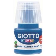 Tempera acrilico Giotto Decor ml 25 blu cobalto