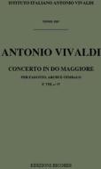Concerti Per Fg., Archi E B.C.: In Do Rv 472 F Viii, 17 - T 238 Opere Strumentali Di A. Vivaldi (Malipiero)