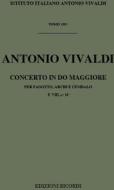 Concerti Per Fg., Archi E B.C.: In Do Rv 467 F Viii, 18 - T 239 Opere Strumentali Di A. Vivaldi (Malipiero)