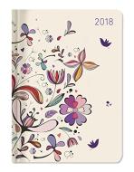 Agenda settimanale Ladytimer 2018 Flower Art