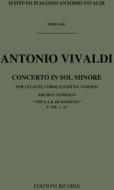 Concerti Per Strumenti Diversi, Archi E B.C.: In Sol Min. F Xii, 33 - T 249 Opere Strumentali Di A. Vivaldi (Malipiero)