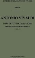Concerto Per Ob., 2 Vl., Archi E Cembalo In Do Maggiore Rv 554 F. Xii/34 - T 250 Opere Strumentali Di A. Vivaldi (Malipiero)