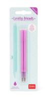 Blister 2 refill per penna gel Lovely Friends colore viola