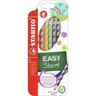 Astuccio 6 matite colorate ergonomiche per destrorsi Easy Start