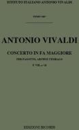 Concerti Per Fg., Archi E B.C.: In Fa Rv 489 F Viii, 20 - T 266 Opere Strumentali Di A. Vivaldi (Malipiero)
