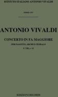 Concerti Per Fg., Archi E B.C.: In Fa Rv 490 F Viii, 32 - T 278 Opere Strumentali Di A. Vivaldi (Malipiero)