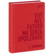 Agenda Comix 2018-2019. Diario 16 mesi mini. Rosso