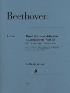 Duett Mit Zwei Obligaten Augenglasern Fur Viola Und Violoncello Es-Dur Woo 32