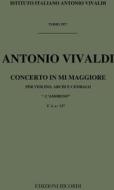 Concerti Per Vl., Archi E B.C.: In Mi 'L'Amoroso' Rv 271 F I, 127 - T 297 Opere Strumentali Di A. Vivaldi (Malipiero)