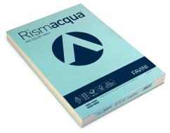 Risma Acqua 300 fogli colori assortiti tenui formato A3 90 gr