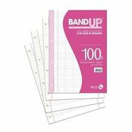 Blocco 40 fogli ricambio rinforzati A4 BandUp a righe 0A 1° e 2° elementare