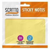 Blocchetto 100 fogli adesivi gialli Sticky Notes mm 125x75