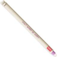 Penna a gel cancellabile viola Don't Worry Be Hoppy Bunny