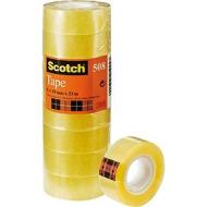 Confezione 8 rotoli nastro adesivo Scotch trasparente 19mm x 33 metri