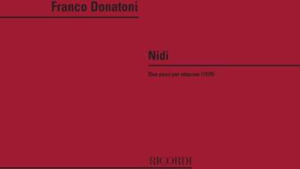 Nidi 2 Pezzi Per Ottavino (1979)