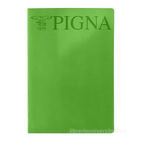 quaderno piccolo copertina avocado verde stelle nuvole carta a