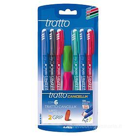 Confezione 6 penne Tratto Pen colorate: Penne di Fila