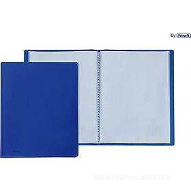 Porta listino formato interno cm 22x30 30 buste colore blu: Porta documenti  di Favorit