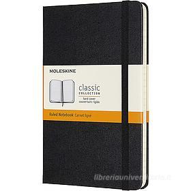 Moleskine - Taccuino Classic a righe nero - Medium copertina rigida di  Moleskine in Taccuini