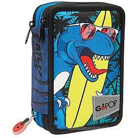 Astuccio completo triplo scomparto GoPop T-Rex - Astucci - Giochi Preziosi  - Libreria Universitaria