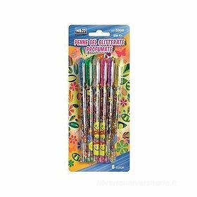 Penne gel glitter 8pz profumate Animali 