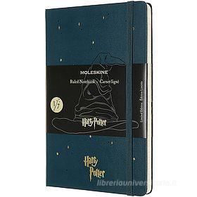 Moleskine - Taccuino a righe Harry Potter petrolio - Large copertina rigida  di Moleskine in Taccuini