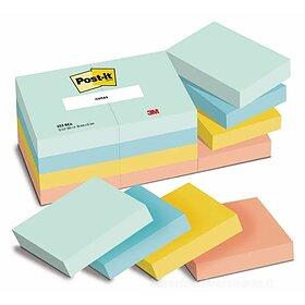 Confezione 12 blocchetti notes adesivi colorati Post-It Poptimistic mm  38x51: Notes e memo adesivi di 3M