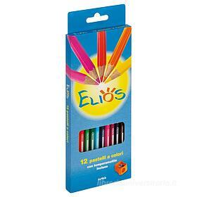 Confezione 18 matite colorate Elios con temperamatite: Matite colorate di  Fila