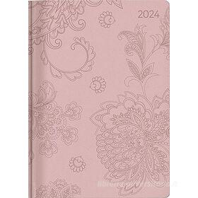 Agenda 12 mesi settimanale 2024 Ladytimer Deluxe Salmon cm 10,7x15,2:  Settimanali di Alpha Edition