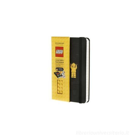 Moleskine taccuino a righe pocket. Lego yellow brick. Limited edition.