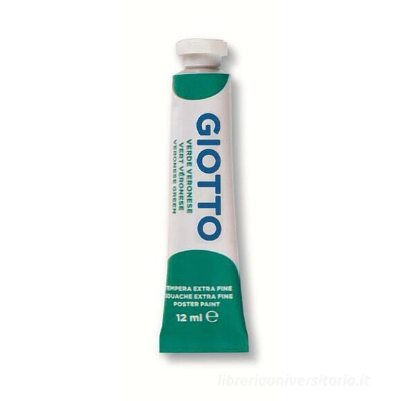 Tempera Giotto tubo ml 12 verde veronese