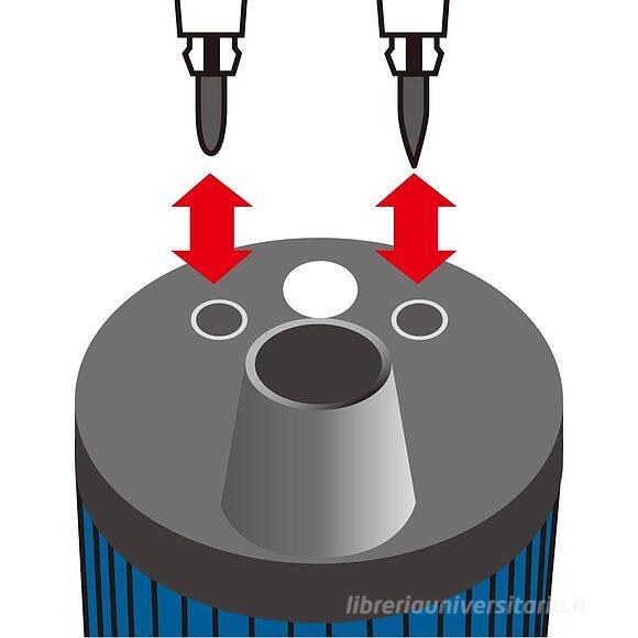 Affilatore per mine da 2 mm temperamine Mars 502