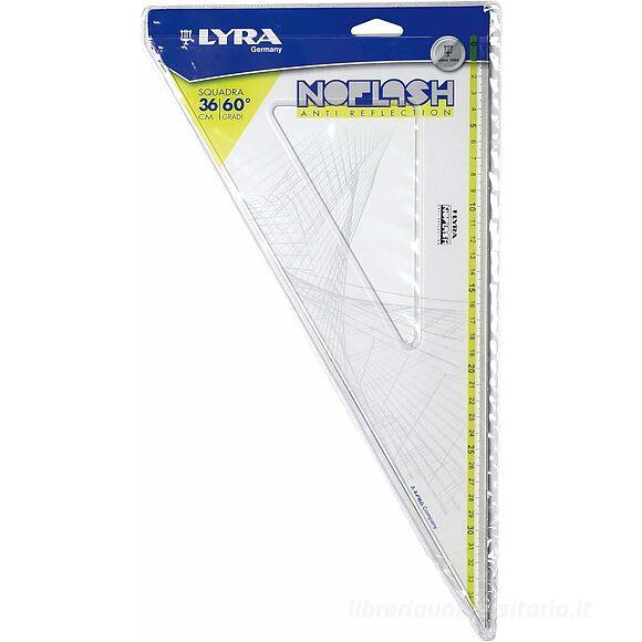 Squadra 60 gradi Lyra Noflash cm 36