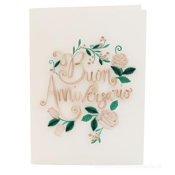 Biglietto auguri Buon Anniversario