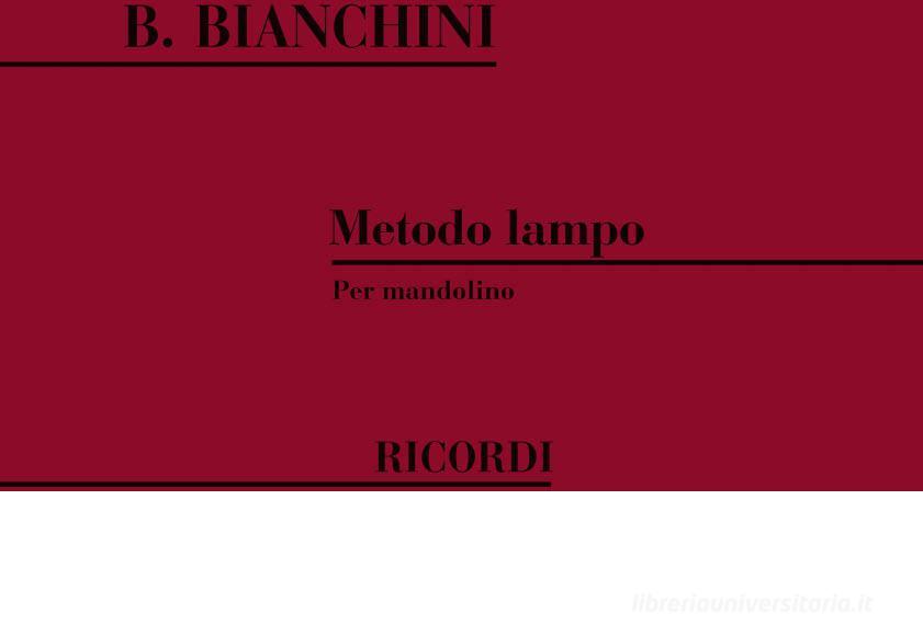 Metodo Lampo Per Mandolino