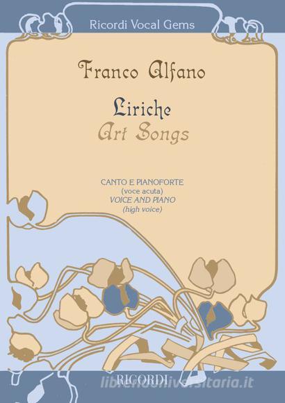 Liriche - Art Songs Per Voce Acuta E Pianoforte