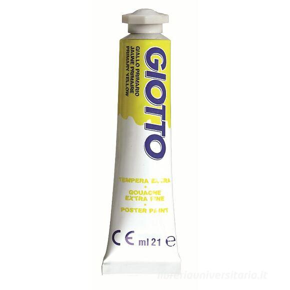 Tempera Giotto tubo ml 21 giallo primario