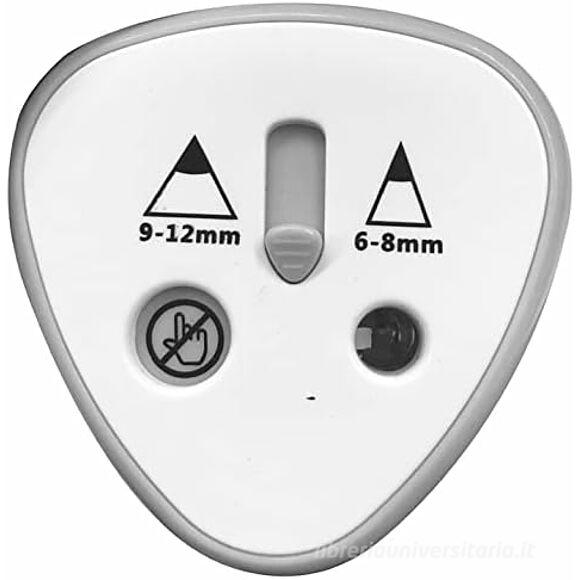 Temperamatite elettrico a 2 fori