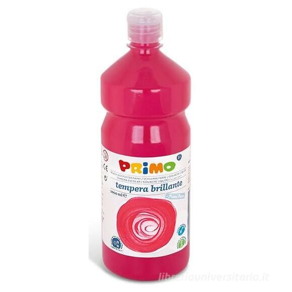Flacone 1 litro colore a tempera brillante magenta
