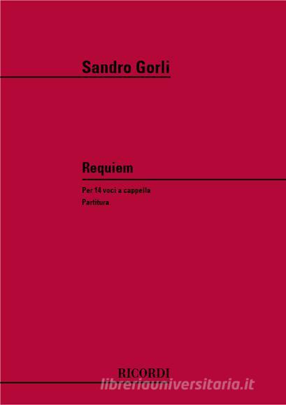 Requiem Per 14 Voci A Cappella