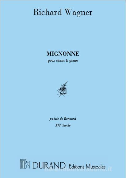 Mignonne Cht/Piano