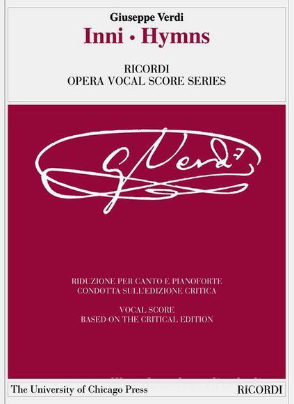 Inni - Hymns Ed. Critica R. Montemorra Marvin - Riduzione Per Canto E Pianoforte (Testo Cantato Italiano) Opera Vocal Score Series - Spartito (Ril. Brochure)