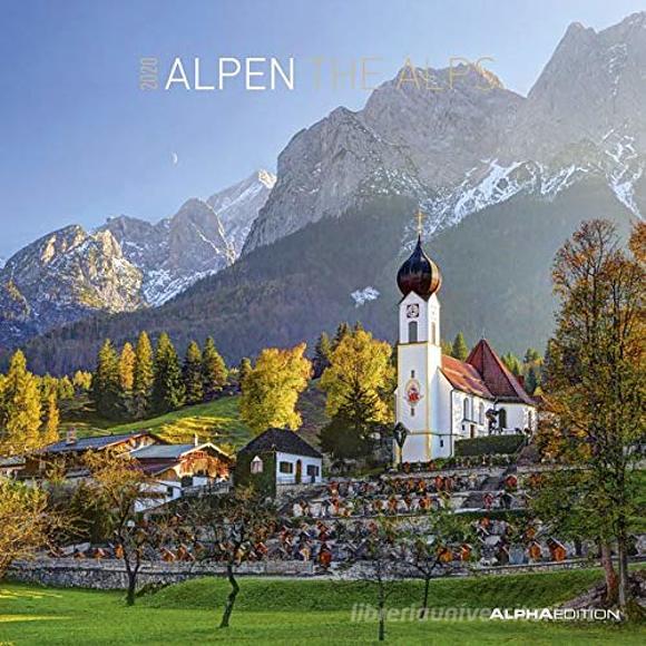 Calendario 2020 The Alps 30x30 cm