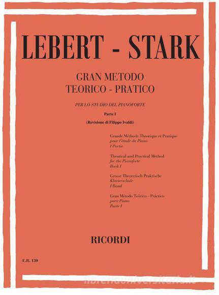 Gran Metodo Teorico - Pratico Per Lo Studio Del Pianoforte. Parte I Ed. F. Ivaldi