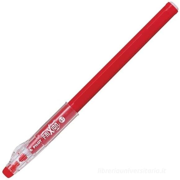 Penna cancellabile Frixion Ball stick punta fine 0,7mm rosso