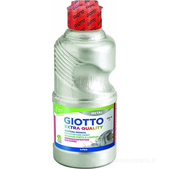 Tempera Giotto Extra Quality ml 250 metal argento