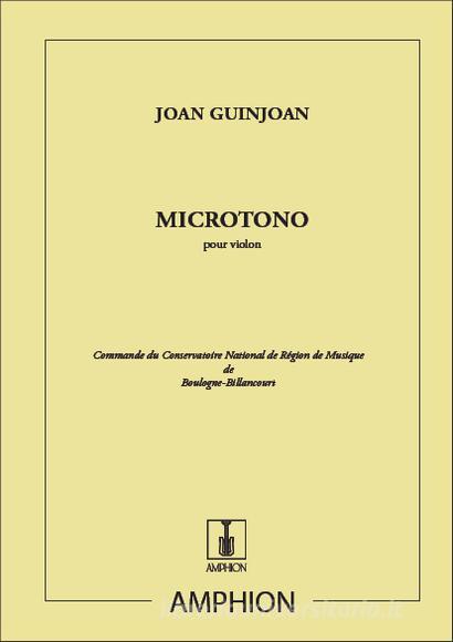 Microtono Violon Seul